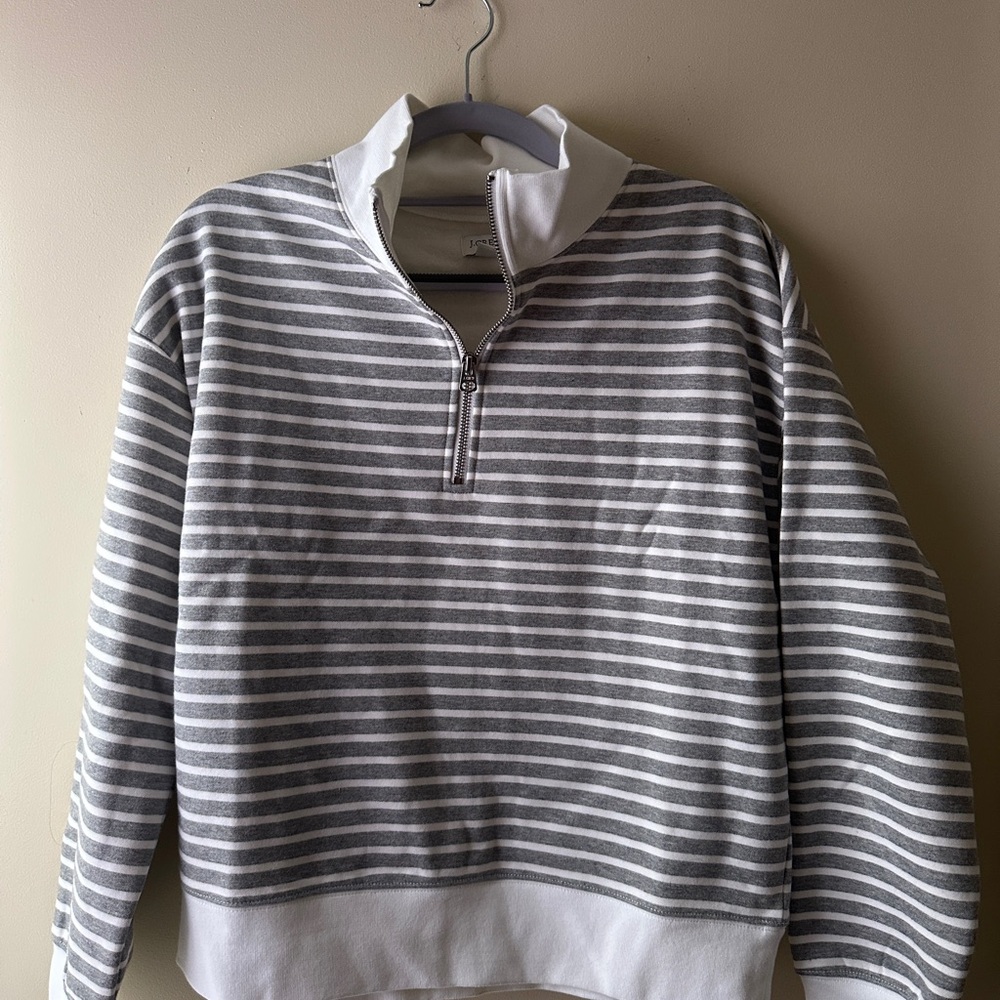 J Crew Striped Pullover